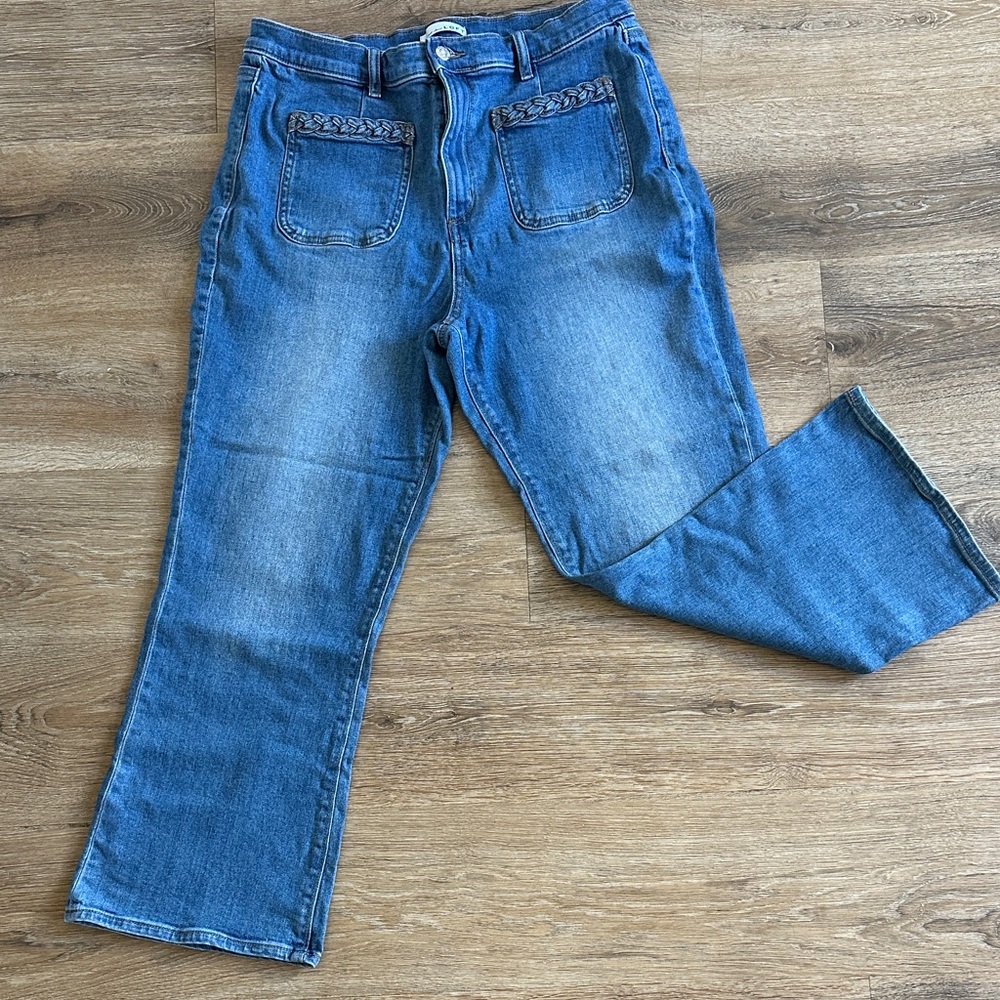 LOFT Denim Flare & Wide Leg Jeans